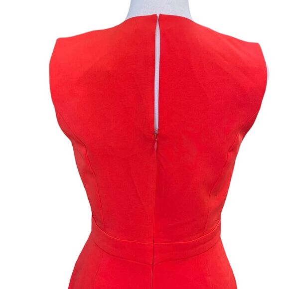 BCBGMaxAzria Sleeveless Red Mini Dress Womens Size 4 NWT - Picture 7 of 13